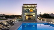 Almyrida Kreta, Almyrida: Luxus-Steinvilla in direkter Strandnähe zu verkaufen Haus kaufen